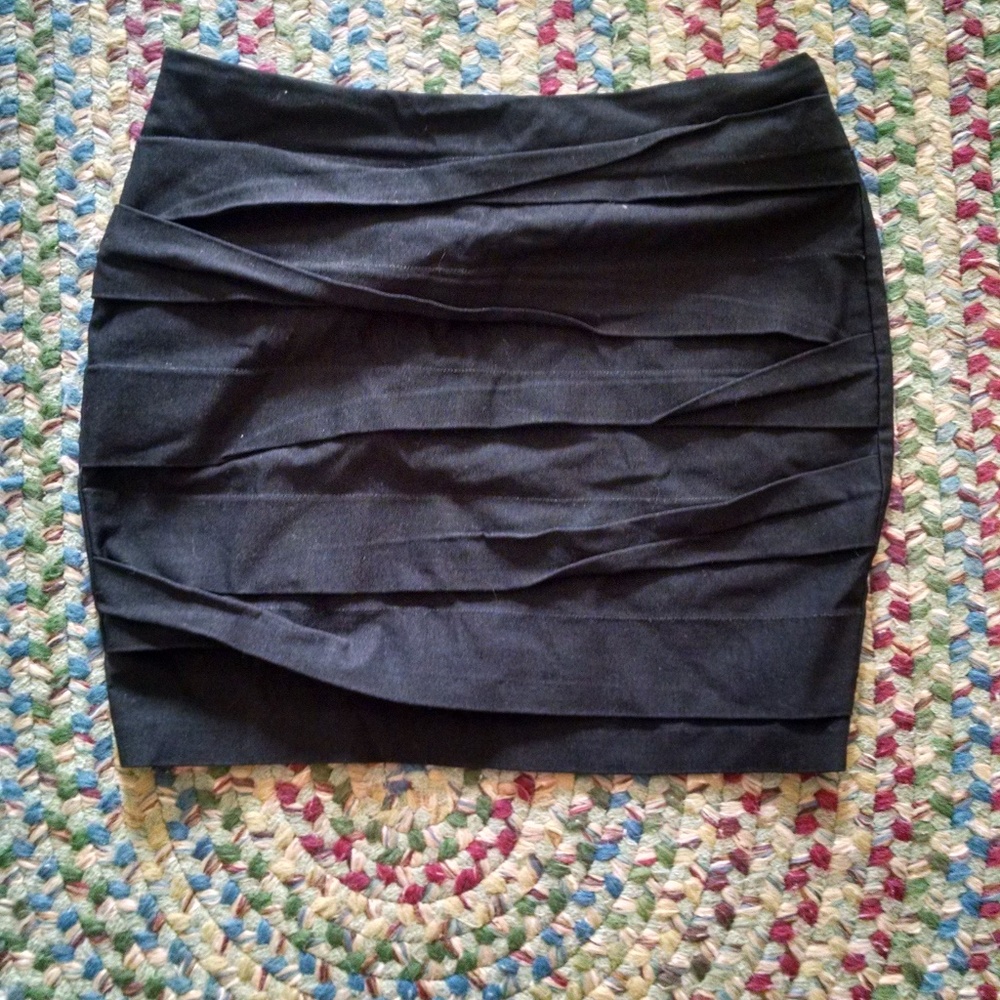 Chic Black A. Byer Mini Skirt Size XL Juniors